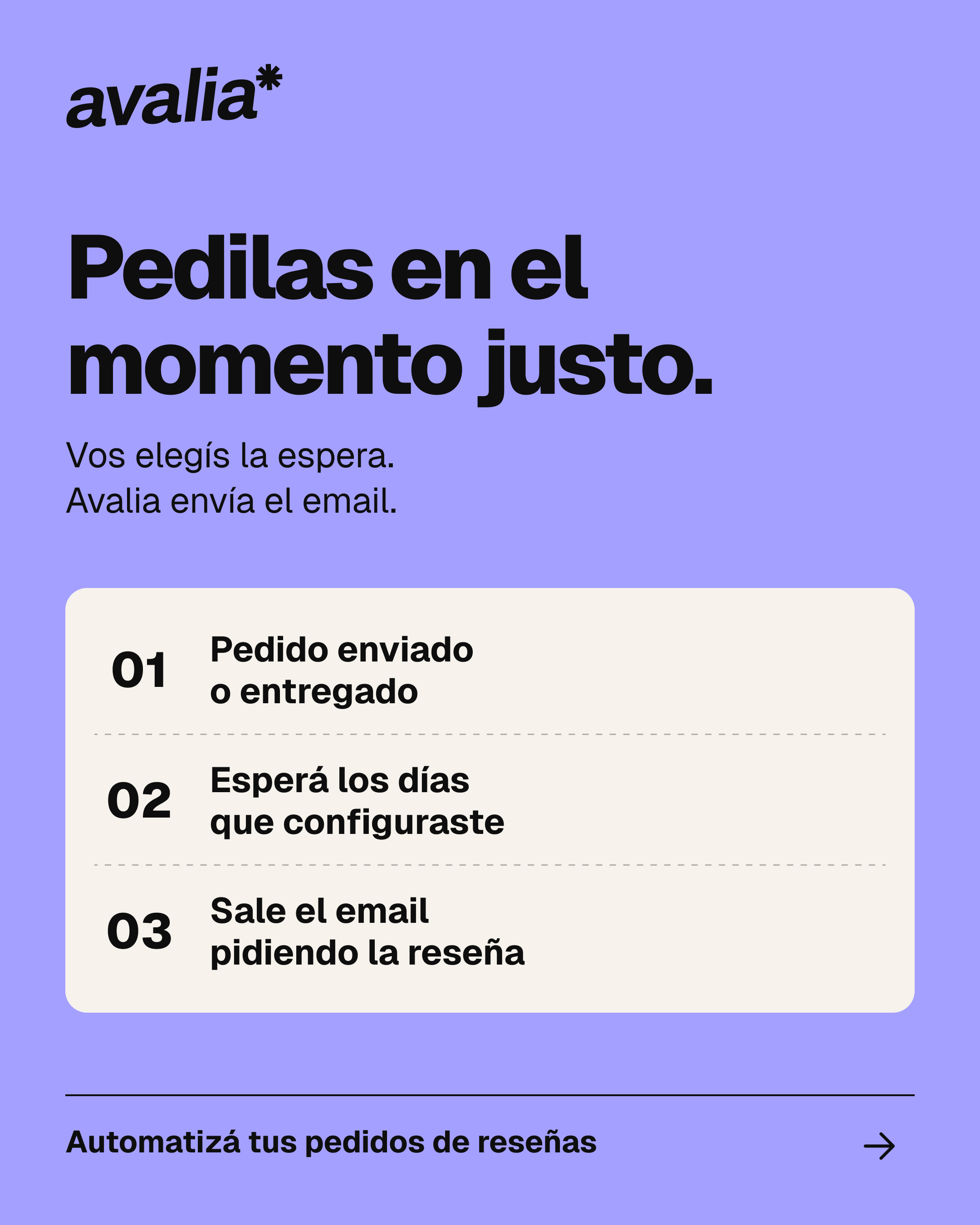 Avalia Instagram post: Pedilas en el momento justo